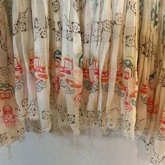 Free People One bohemian style mini dress XS EUC - Picture 3 of 5